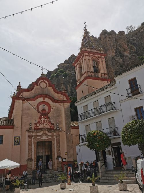 The Iglesia de Santa Maria de la Mesa (Church of St Mary) Zahara de la Sierra