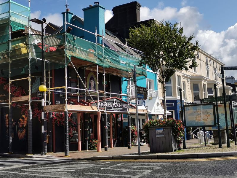 O'Dalaigh Jewellery shop Clifden wrapped up for renovation