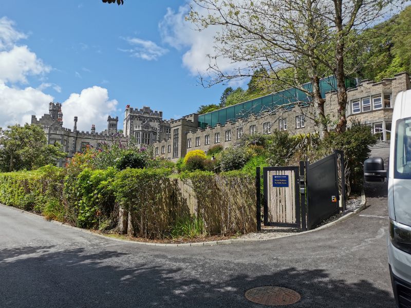 The Notre Dame University wing at Kylemore Abbey