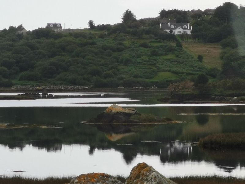 Waterways and reflections on the road to Roundstone