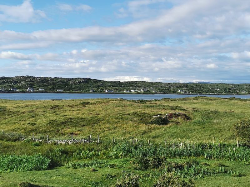 The view to Errislannon peninsula