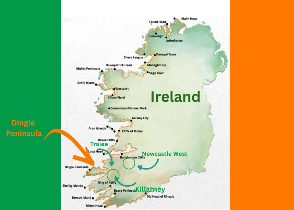Ireland and Dingle Peninsula